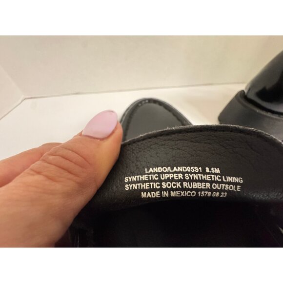 Steve Madden Women’s Black Lando Platform Loafers Size 8.5 Chunky Lug Preppy - Picture 6 of 16